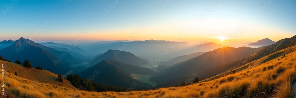 Obraz premium panorama of the mountains