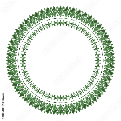 Damask Round Wreath gold circular round ornament floral Abstract pattern, Classic Victorian traditional style, illustration Vintage Design, Floral frames, Mandala, Antique, Moroccan frame