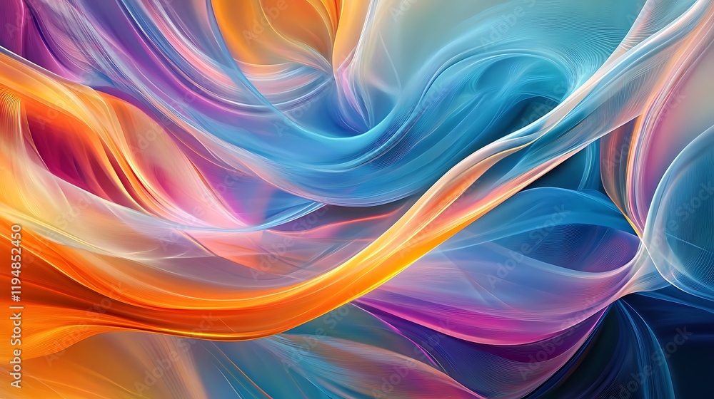 A vibrant abstract swirl of colors creating a dynamic and fluid visual experience. A vibrant abstract swirl of colors creating a dynamic and fluid visual experience.