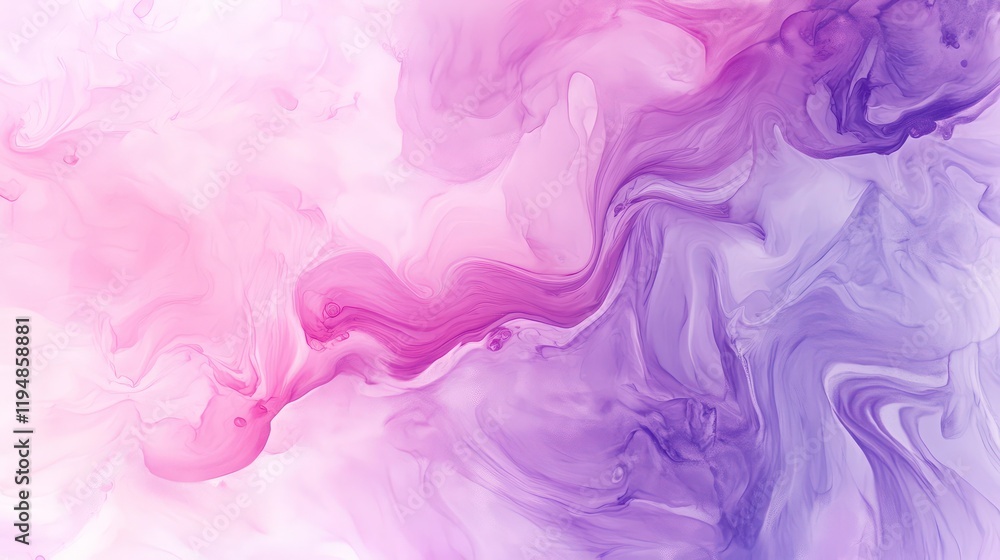 Soft pastel pink and lavender ink blending in a dreamy, smooth composition Soft pastel pink and lavender ink blending in a dreamy, smooth composition