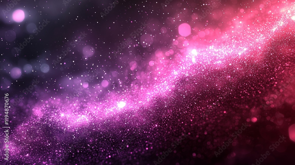 Obraz premium Pink purple cosmic swirl background. Design, website, presentation, video
