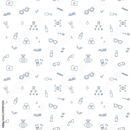 Eyesight examination pattern