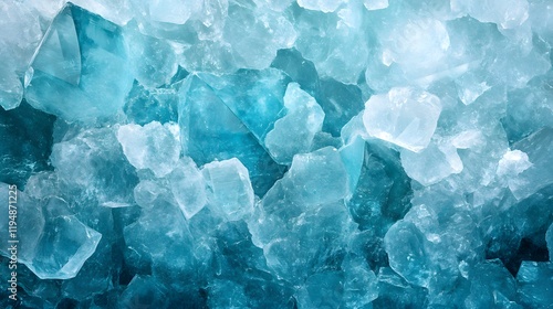 Aquamarine Organic Fluid Art Background photo