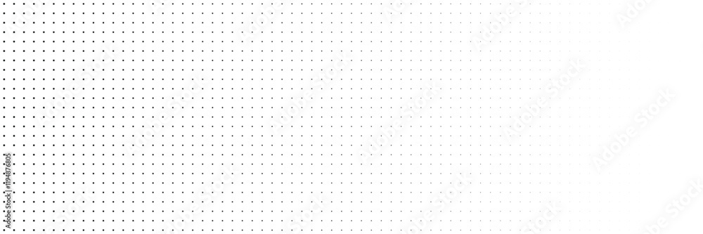 Dotted gradient vector illustration, white and black halftone background, horizontal seamless dotted lines, monochrome dots texture backdrop, retro effect. modern Dotted gradient vector illustration, white and black halftone background, horizontal seamless dotted lines, monochrome dots texture backdrop, retro effect. modern