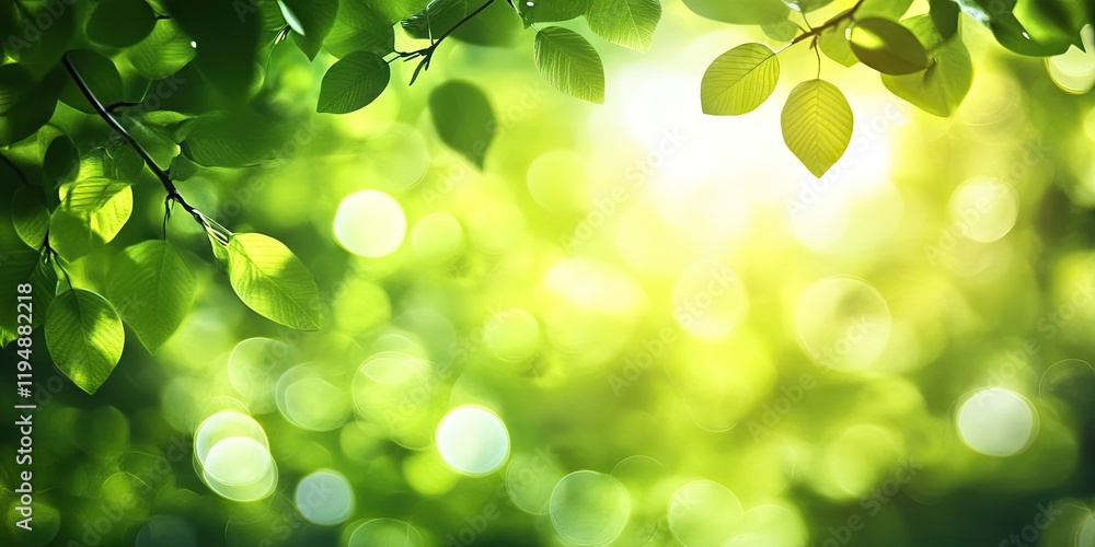Bright summer greenery with vibrant blurred leaves and soft sunlight creates a serene and uplifting backdrop for text and advertisements. Bright summer greenery with vibrant blurred leaves and soft sunlight creates a serene and uplifting backdrop for text and advertisements.