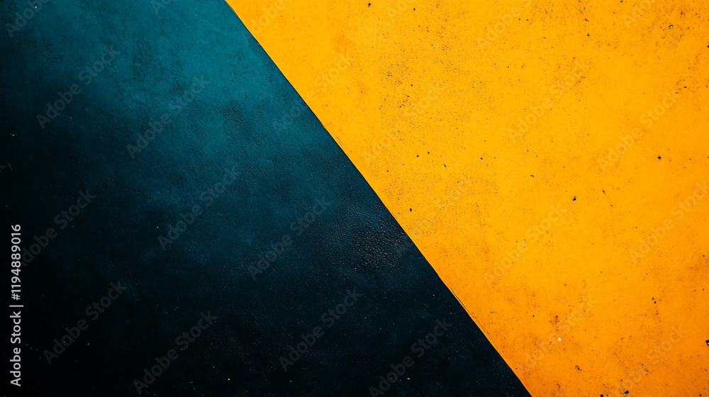 Bright geometric pattern with contrasting colors on a textured surface in a modern setting Bright geometric pattern with contrasting colors on a textured surface in a modern setting