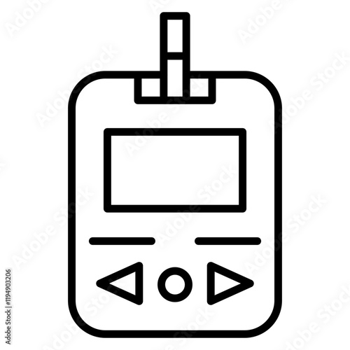 Glucose Meter Calibration Icon
