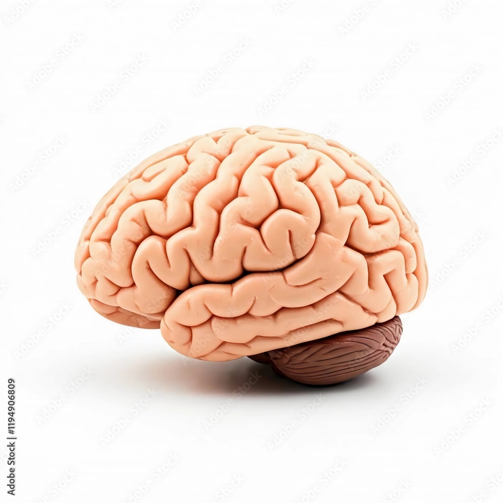 Huuman brain inside image white background Huuman brain inside image white background