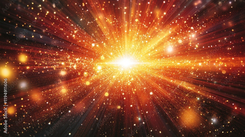 A dramatic red sparkle background with radiant golden glimmers and twinkling light particles, creating festive vibes. A dramatic red sparkle background with radiant golden glimmers and twinkling light particles, creating festive vibes.