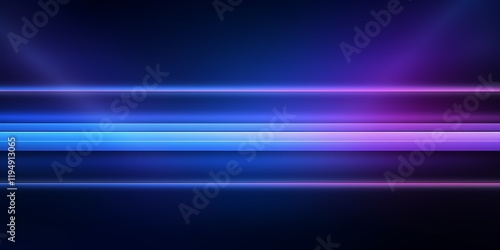 Wallpaper Mural Neon Glow Abstract: Vibrant blue and purple neon light streaks create a dynamic, abstract background perfect for modern design projects. Torontodigital.ca