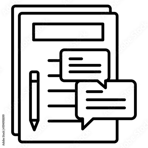 copywriting icon element for design