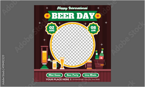 Beer Day Socials Media