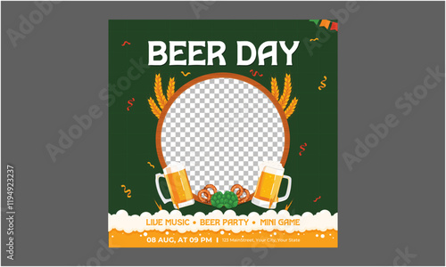 Beer Day Socials Media