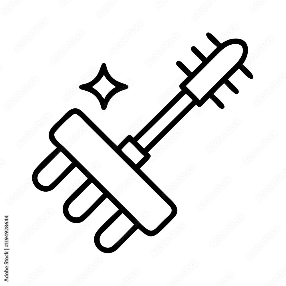 grill cleaning brush icon, grill cleaning brush line art - simple line art of grill cleaning brush, perfect for grill cleaning brush logos and icons and themed design grill cleaning brush icon, grill cleaning brush line art - simple line art of grill cleaning brush, perfect for grill cleaning brush logos and icons and themed design