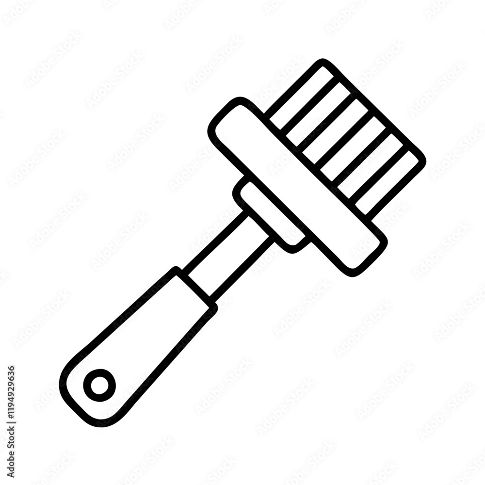 grilling brush icon, grilling brush line art - simple line art of grilling brush, perfect for grilling brush logos and icons and themed design grilling brush icon, grilling brush line art - simple line art of grilling brush, perfect for grilling brush logos and icons and themed design
