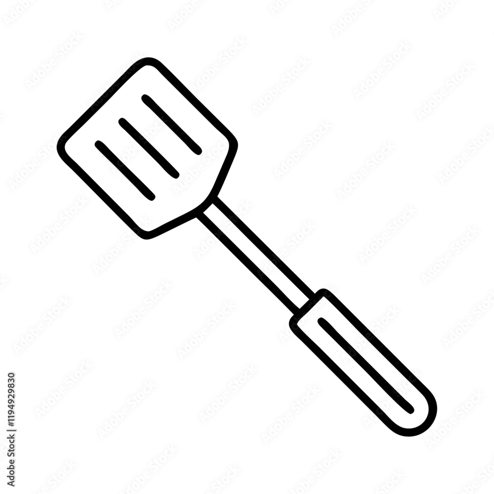 grilling spatula icon, grilling spatula line art - simple line art of grilling spatula, perfect for grilling spatula logos and icons and themed design grilling spatula icon, grilling spatula line art - simple line art of grilling spatula, perfect for grilling spatula logos and icons and themed design