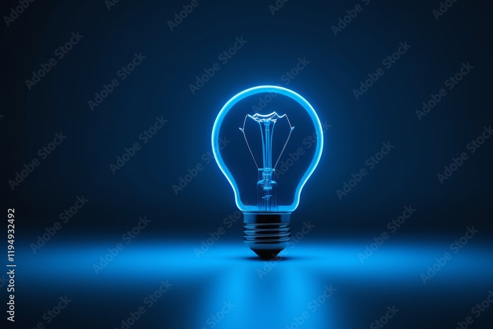 a close up of a light bulb with a blue glow a close up of a light bulb with a blue glow