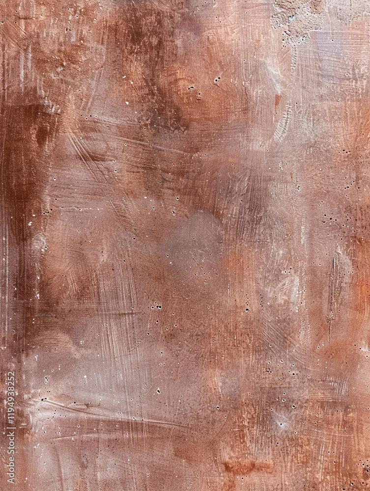 Fototapeta premium Close-up vertical shot of chocolate brown concrete with a slightly rough, matte finish