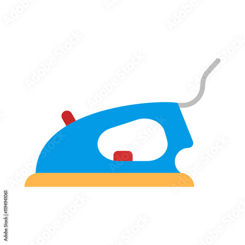 Iron flat icon