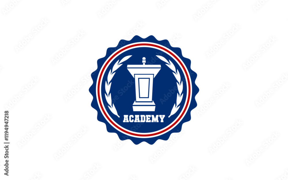 Fotografie University education school logo template