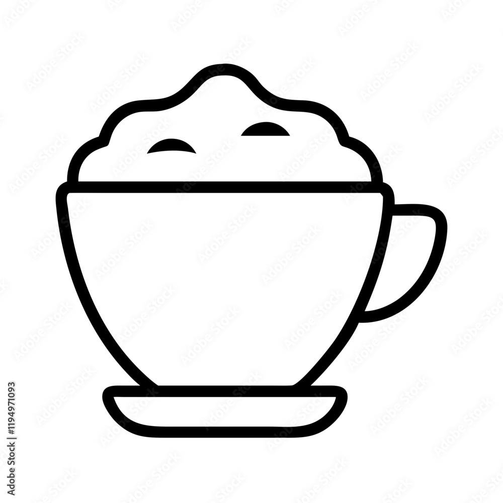 cup of flour icon, cup of flour line art - simple line art of cup of flour, perfect for cup of flour logos and icons and themed design cup of flour icon, cup of flour line art - simple line art of cup of flour, perfect for cup of flour logos and icons and themed design