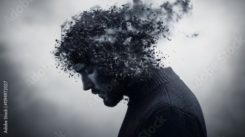 Ponderous Concept Art with Abstract and Symbolic Representation
