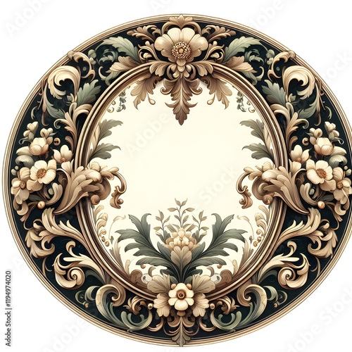 antique gold frame