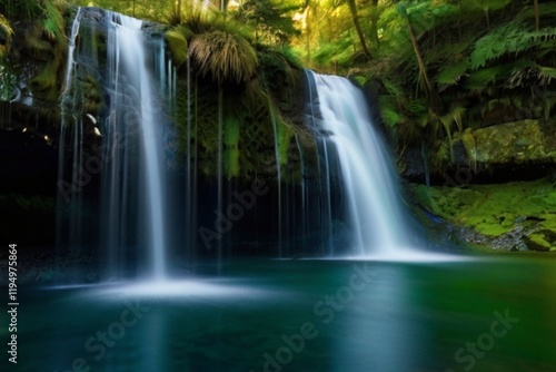 waterfall in the forest