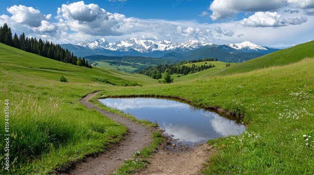 Tranquil Mountain Meadow Tranquil Mountain Meadow