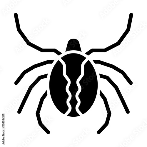 Ticks glyph icon