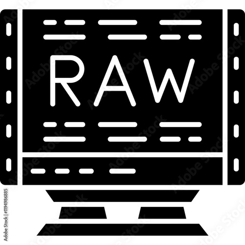 RAW Icon