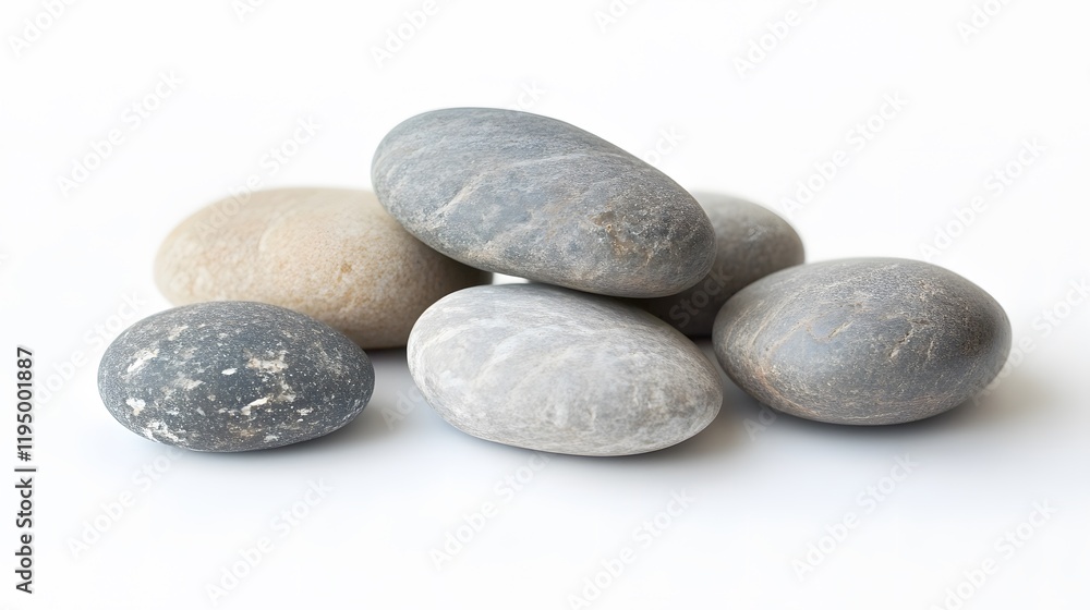 Smooth pebbles in varying shades, natural texture and minimalistic design, perfect for relaxation or decorative use. Smooth pebbles in varying shades, natural texture and minimalistic design, perfect for relaxation or decorative use.