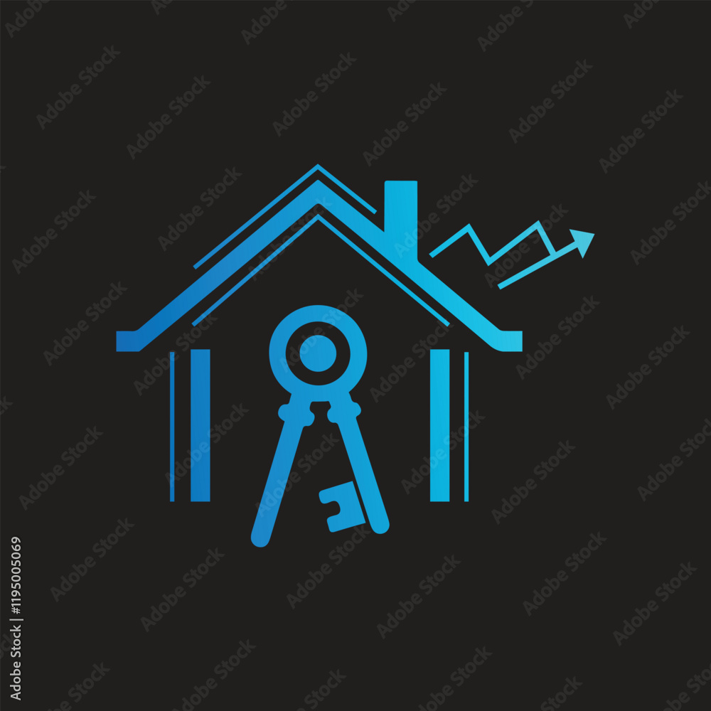 Key to House Minimalist Logo Design | Growth and Opportunity Real Estate Icon Key to House Logo Glowing Effect Logo Design Key to House Minimalist Logo Design | Growth and Opportunity Real Estate Icon Key to House Logo Glowing Effect Logo Design