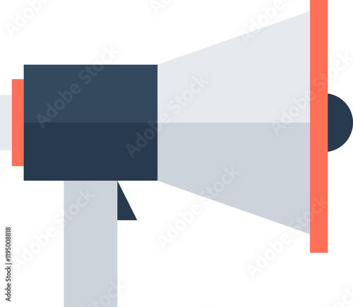 advertising flat vector web icon