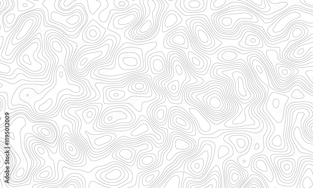 Topographic map. Geographic mountain relief. Abstract lines background. Contour maps. Vector illustration, Modern design with White background with topographic wavy pattern. Topographic map. Geographic mountain relief. Abstract lines background. Contour maps. Vector illustration, Modern design with White background with topographic wavy pattern.