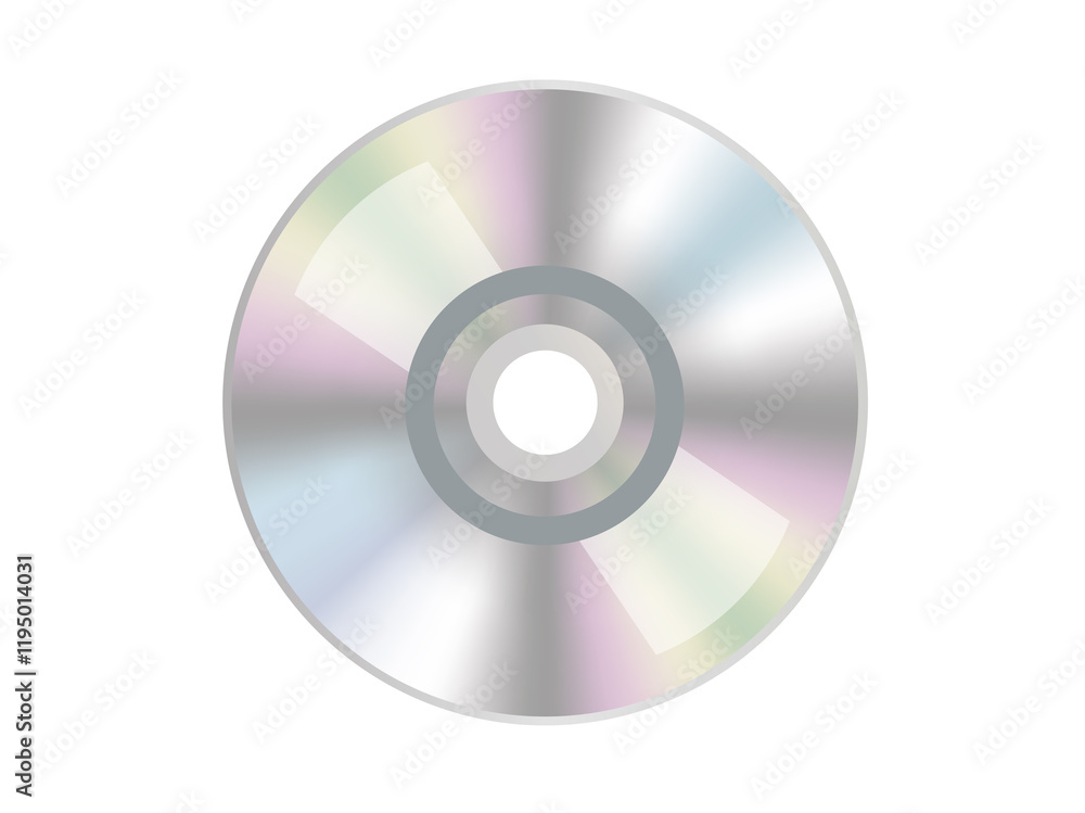 Silver optical disc icon, used to represent CD, DVD and related film, music content, albums Silver optical disc icon, used to represent CD, DVD and related film, music content, albums
