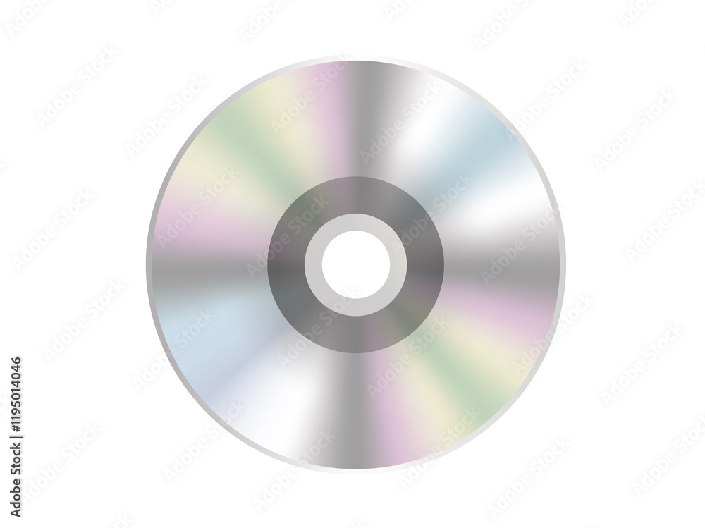 Silver optical disc icon, used to represent CD, DVD and related film, music content, albums Silver optical disc icon, used to represent CD, DVD and related film, music content, albums