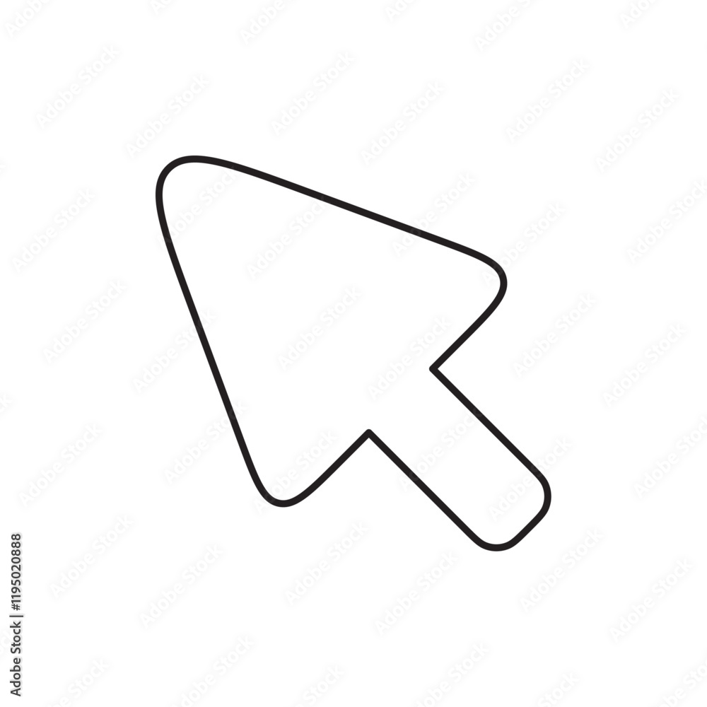 Mouse icon Thin line vector Mouse icon Thin line vector