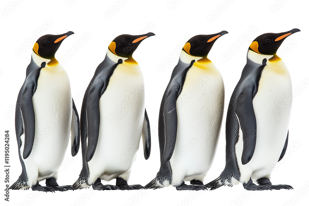 Fototapeta premium group of penguins