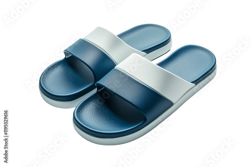 blue flip flops