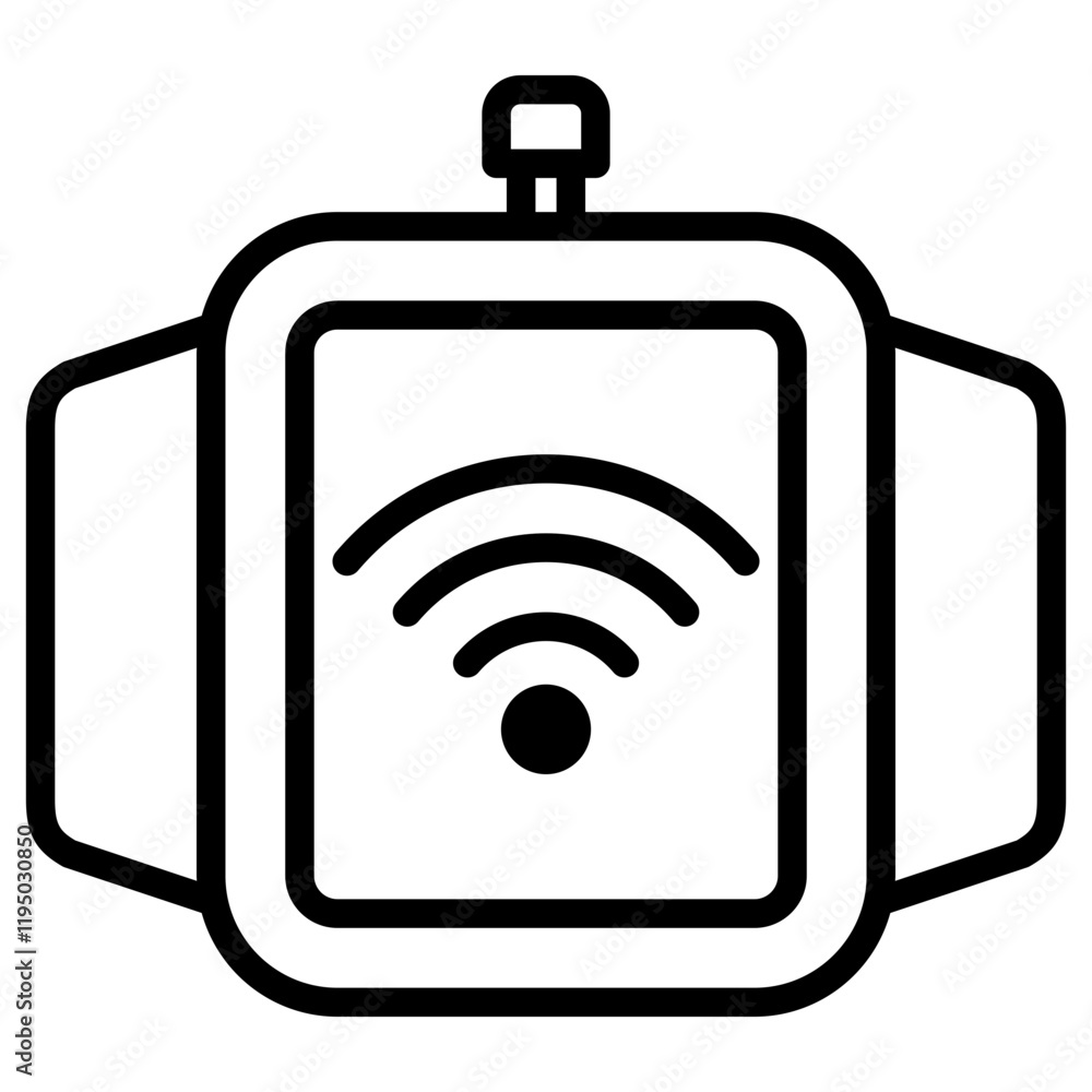Smartwatch Icon Element For Design Graphic Smartwatch Icon Element For Design Graphic