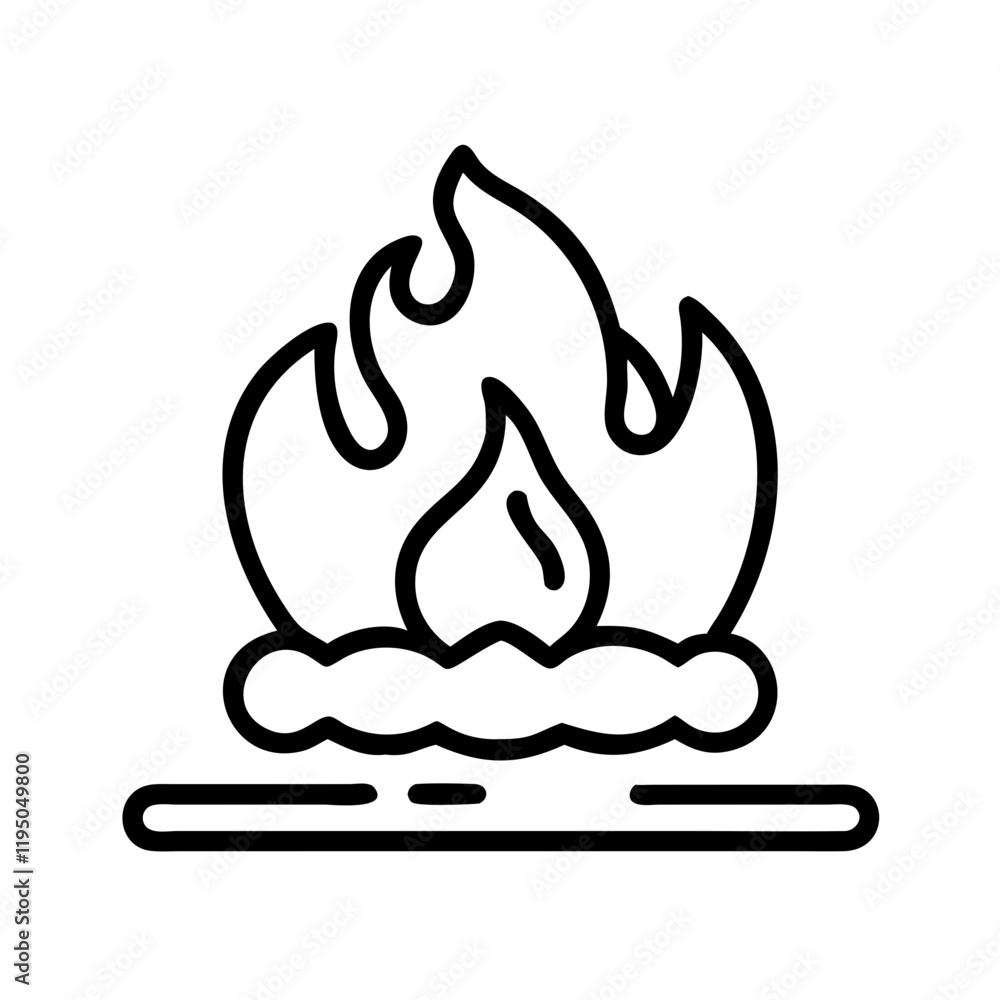 bonfire on the beach icon, bonfire on the beach line art - simple line art of bonfire on the beach, perfect for bonfire on the beach logos and icons and themed design bonfire on the beach icon, bonfire on the beach line art - simple line art of bonfire on the beach, perfect for bonfire on the beach logos and icons and themed design