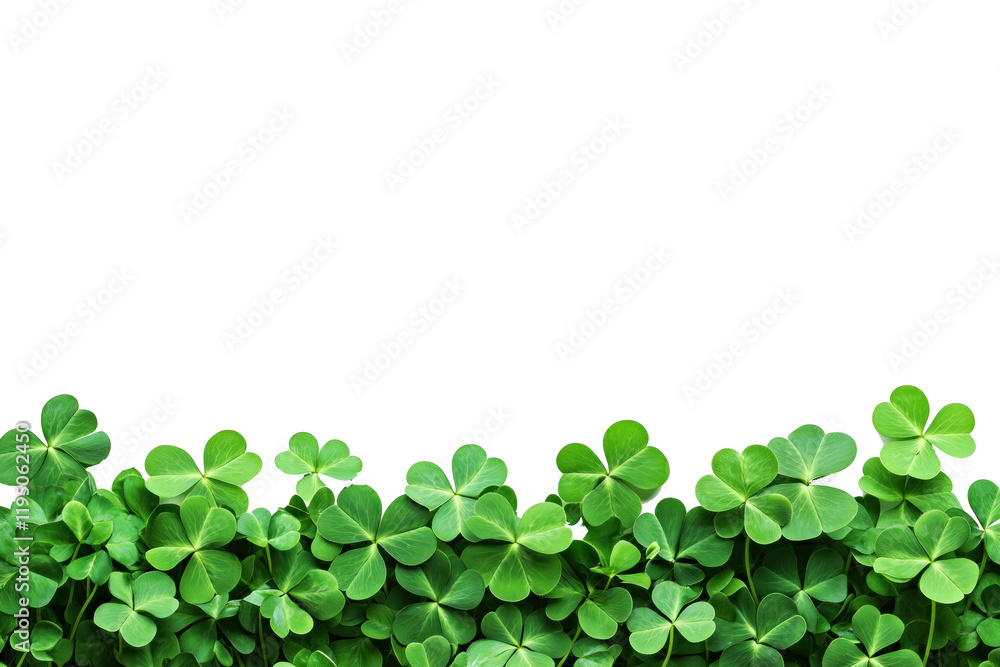 St. Patrick's Day Clover Shamrock Background St. Patrick's Day Clover Shamrock Background