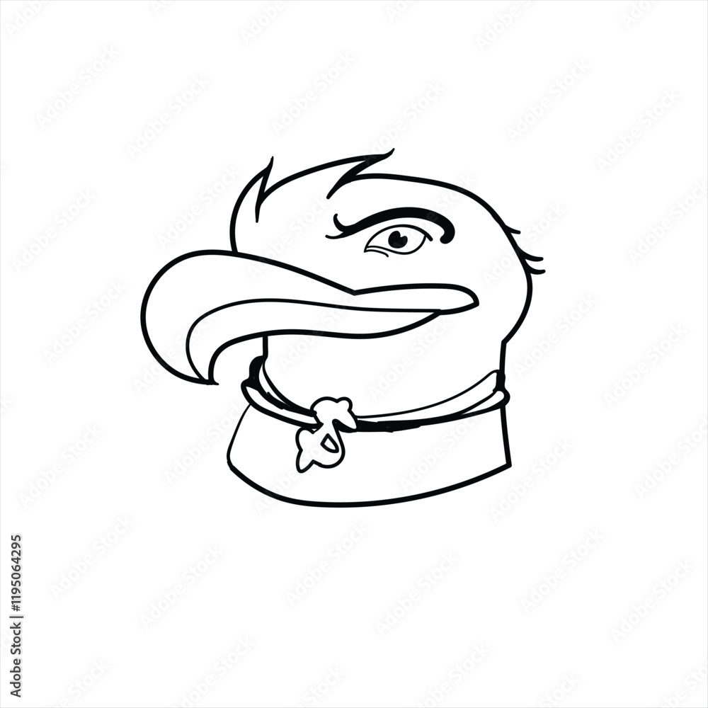 Obraz premium hand drawn character