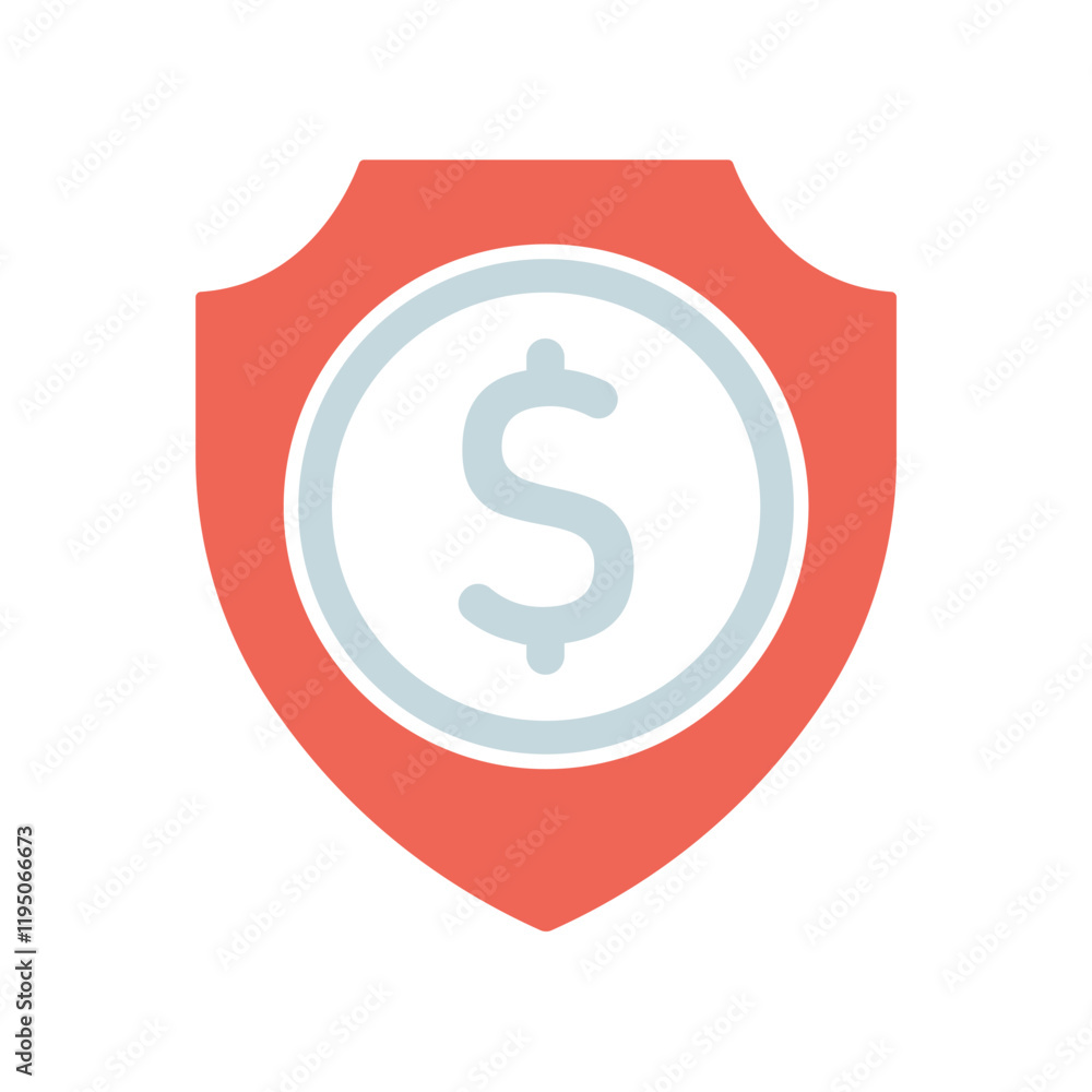 Icon a INSURANCE, isolated against a clean background. Icon a INSURANCE, isolated against a clean background.