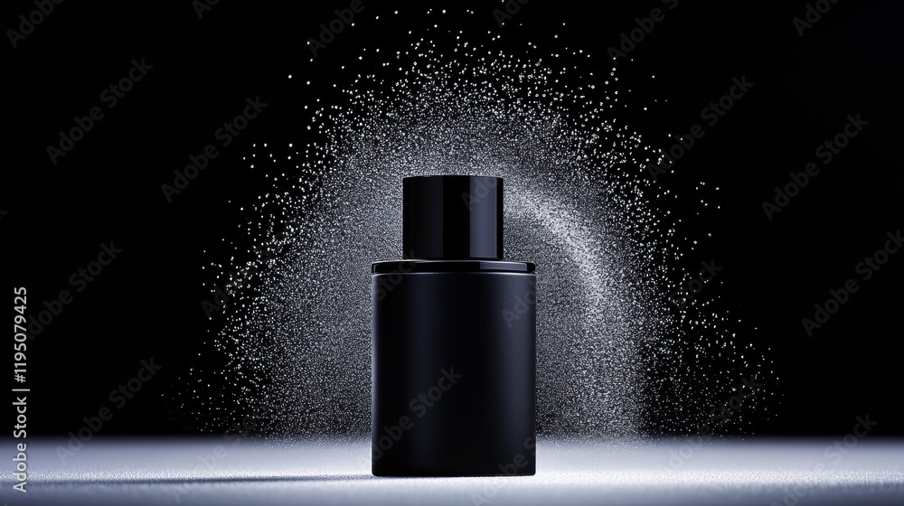 Perfume minimal style, A matte-finished cylindrical perfume bottle, captured in high fidelity, showcasing elegant design and craftsmanship for commercial use. Perfume minimal style, A matte-finished cylindrical perfume bottle, captured in high fidelity, showcasing elegant design and craftsmanship for commercial use.