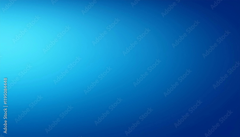 Obraz premium Stylish bright blue gradient colored background wallpaper