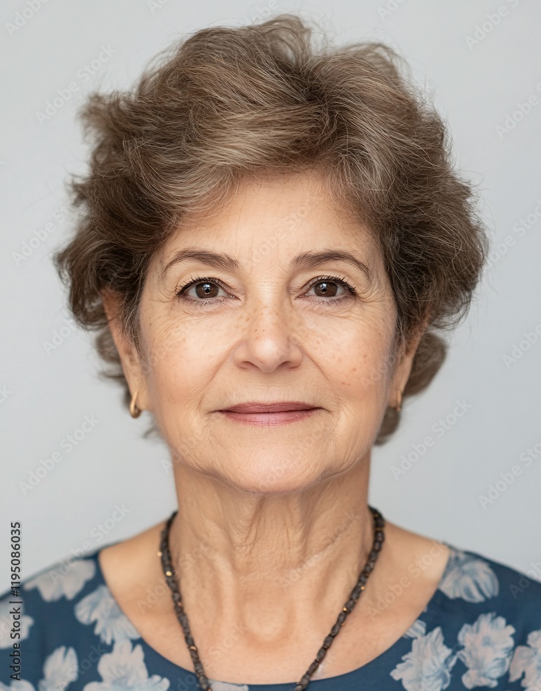 ID Photo for Passport : Spanish elderly woman 12 ID Photo for Passport : Spanish elderly woman 12