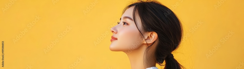 Elegant woman with long flowing hair in stylish white shirt discover timeless fashion and beauty. Elegant woman with long flowing hair in stylish white shirt discover timeless fashion and beauty.