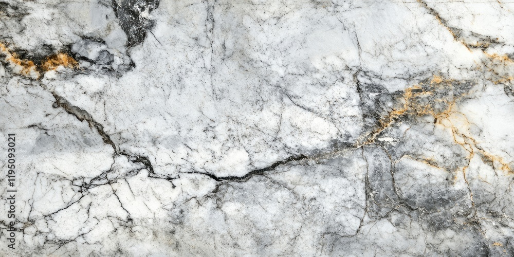 Aged marble stone texture in gray and white tones with golden veins, featuring intricate natural patterns ideal for interior design backgrounds Aged marble stone texture in gray and white tones with golden veins, featuring intricate natural patterns ideal for interior design backgrounds
